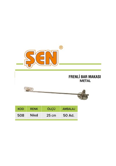Frenli Bar Makası Metal