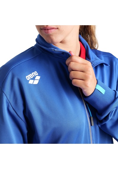 Arena Team Panel Knitted Poly Unisex Mavi Günlük Stil Ceket 004911800 Arena Team Panel Knitted Poly Unisex Mavi Günlük Stil Ceket 004911800
