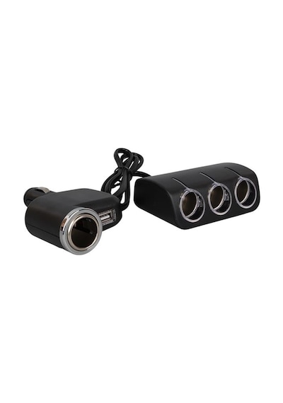 Olesson 1528 12-24v Tek Usb Girişli 120w 80cm Kablolu 3'lü Araç Çakmak Çoklayıcı