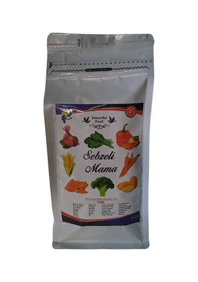 Beautiful Food Mama 1 Kg Sebzeli Kuş Maması
