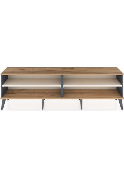 Arges Tv Ünitesi 2 Raflı 176x30x51 Antrasit-çam/aytaşı Atlas Çam/aytası Arges Tv Ünitesi 2 Raflı 176x30x51 Antrasit-çam/aytaşı Atlas Çam/aytası