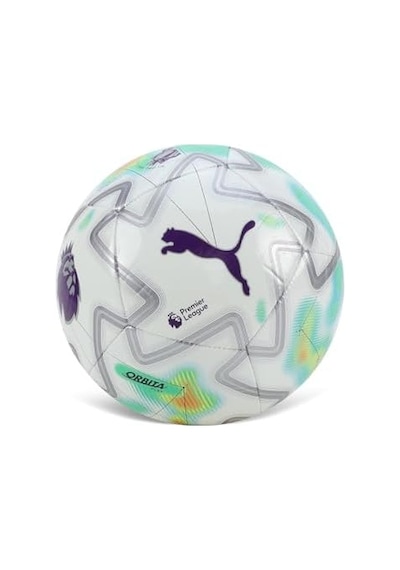 Orbita Play Pl Thrill Unisex Yetişkin Top, Puma White-multicolor, 5