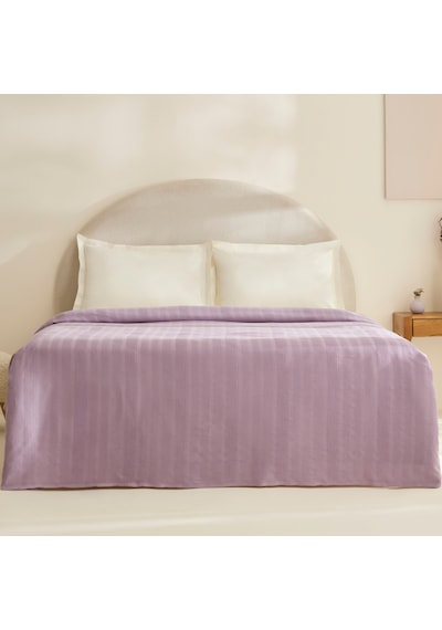 Karaca Home Layna Ecocell Çift Kişilik Tek Pike Lila Lila