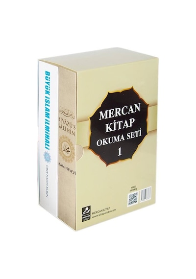 Mercan Okuma Seti 1 - İslam İlmihali ve Riyazü's Salihin - 2 Kitap Kutulu Set - Ömer Nasuhi Bilmen - Mercan Kitap