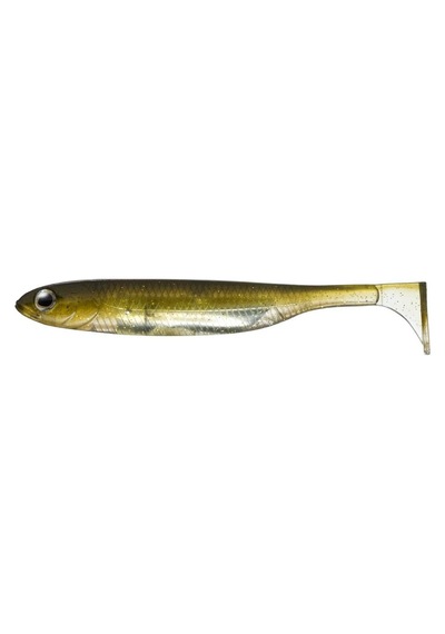 Fish Arrow Flash-j Shad Plus Feco 4" 5 Adet/paket F06 Kosan Ayu/silver Olta