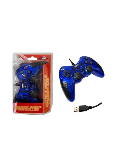Platoon Pl-2585 Double Shock Controller Usb Game Pad Oyun Kolu Pc