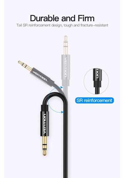 vention Stereo Aux Kulaklık Çoklayıcı 2'Li Ses Çoklayıcı