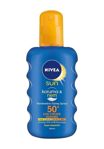 Nivea Koruma & Nem Nemlendirici Güneş Spreyi SPF50+ 200 ML