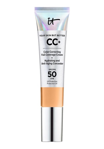 IT Cosmetics CC+ Cream Full Coverage Fondöten SPF50+ Neutral Tan