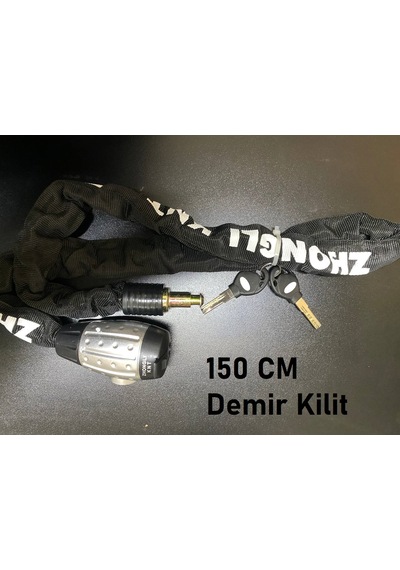 Zhongli Elektrikli Scooter Bisiklet Motosiklet Zincir Kilit 1.5m