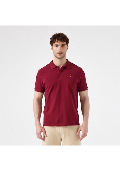 Ellesse 6sm5044-trd Polo Yaka Erkek T-shirt - Bordo Bordo