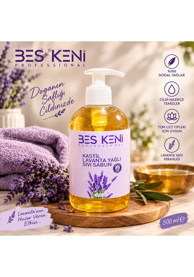 Kastil Lavanta Yağlı Sıvı Sabun