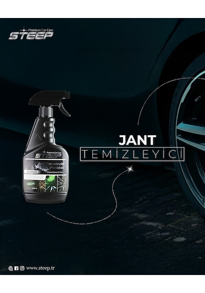 Steep Ultimate Demir Tozu Ve Jant Temizleyici 500 Ml Premium Set