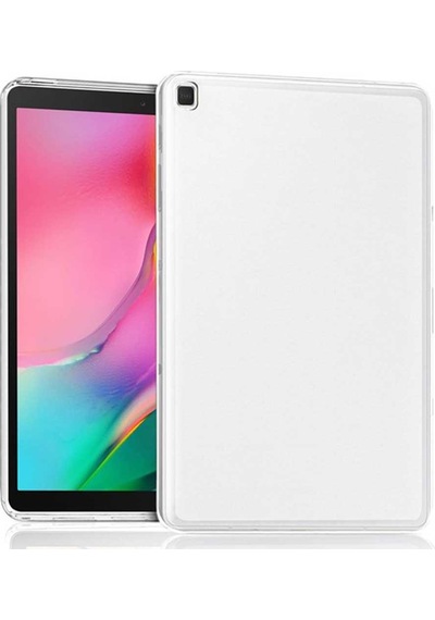 Samsung Galaxy Tab A Sm T510 2019 Uyumlu Şeffaf Silikon Tablet Kılıfı Kılıf