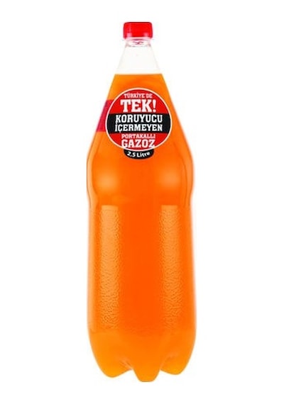 Uludağ Efsane Portakal Aromalı Gazoz 2,5 Lt X 6 Adet