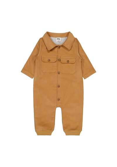 Civil Baby Yakalı 6-18 Ay Slopet Koyu Hardal