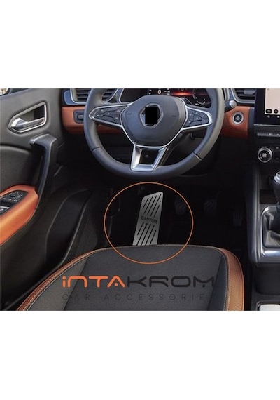 Renault Captur Krom Ayak Dinlendirme Pedalı 2020 Ve Üzeri