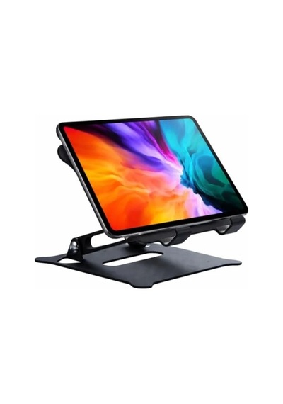 Paslanmaz Çelik Ayarlanabilir Tablet Standı - Portatif Ve Ergonomik