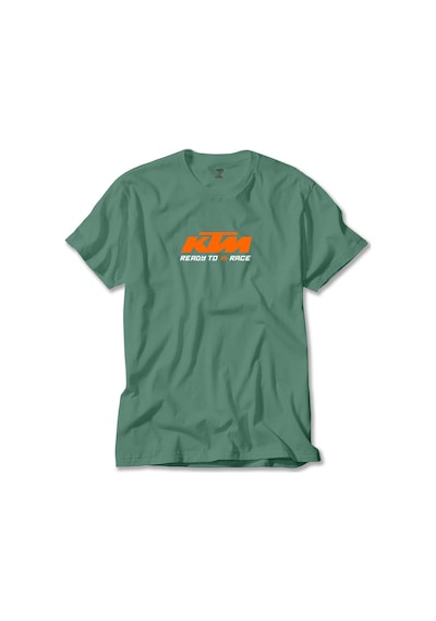 Ktm Ready To Race Text Yeşil Tişört Yeşil