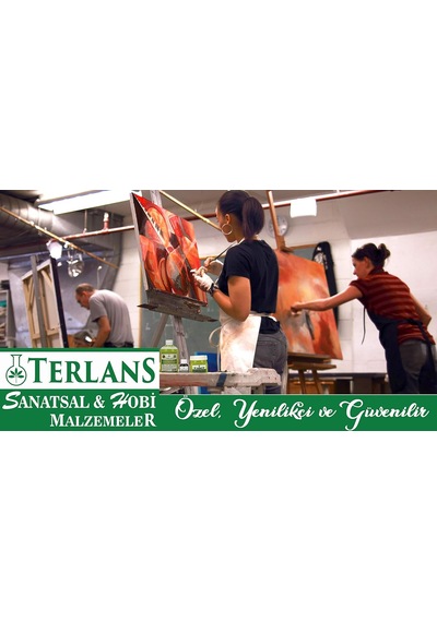 Su Bazlı Parlak Vernik 250 Ml Akrilik Ve Yağlı Boya Koruyucu Tek Renk