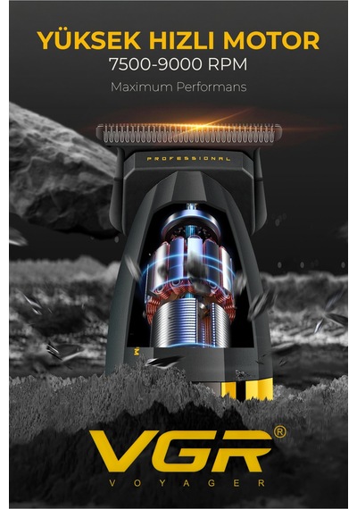 Tıraş Makinesi V-285t & V-359 Tıraş Makinesi - 9000 Rpm Dlc Trimmer Ipx6 Folyo Shaver - 2'li Berber Seti Tıraş Makinesi V-285t & V-359 Tıraş Makinesi - 9000 Rpm Dlc Trimmer Ipx6 Folyo Shaver - 2'li Berber Seti