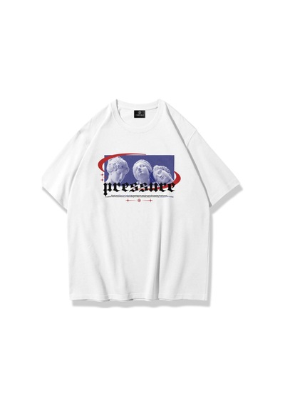Tarzsokak Unisex Pressure Tshirt Beyaz
