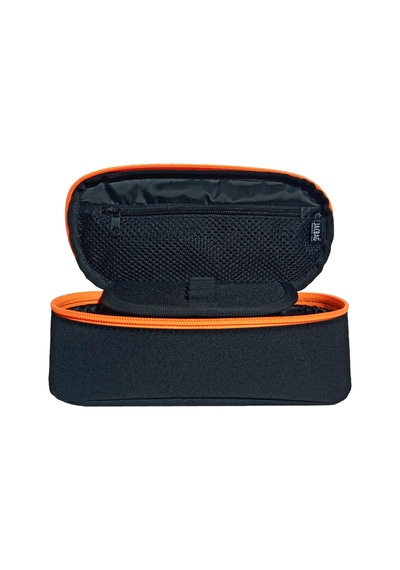 Jacbag Oval Xl Kalem Kutusu Oval Xl-siyah-turuncu renkli