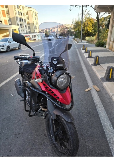 Motocam Suzuki V-strom Dl 250 Ön Cam 2017-2020 Model 51cm Füme Renkli 4mm