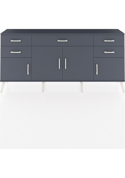 Arges Konsol Tek Raflı 5 Çekmeceli 4 Kapaklı 176x30x83 Antrasit-antrasit/antrasit Antrasit/antrasit Arges Konsol Tek Raflı 5 Çekmeceli 4 Kapaklı 176x30x83 Antrasit-antrasit/antrasit Antrasit/antrasit