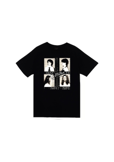 T.a.t.u. - Müzik Grubu Baskılı Unisex %100 Pamuk Siyah T-shirt SIYAH
