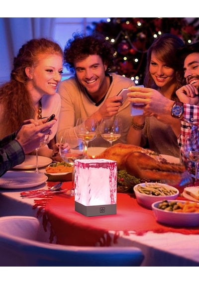 Crystalis Şarjlı Masa Lambası Beyaz
