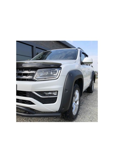 Volkswagen Amarok 2016-2021 Dodik Seti Adblue Uyumlu Mat Siyah Vida Görünümlü Çamurluk Dodik