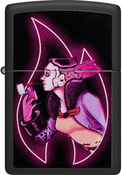 Zippo Windy Glow Design Çakmak