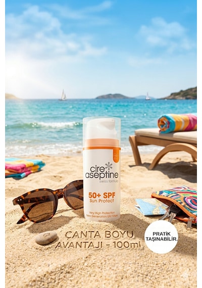 Airless Günes Korucucu Vücut Kremi Spf 50+ Sun Protect 100 Ml
