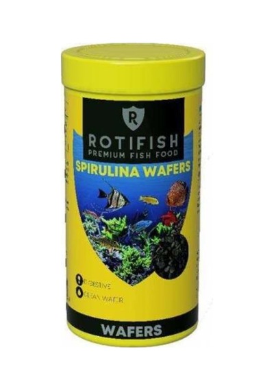 Rotifish Spirulina Wafers Tablet Balık Yemi 100 Ml 45 Gr