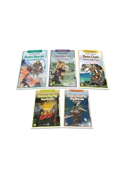 Dede Korkut ile Değerler Eğitimi-5 Kitap Set - Ufuk Tufan - Yeditepe Yayınevi