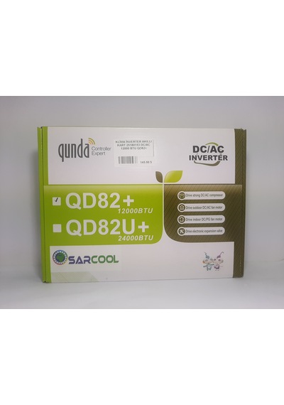 Klima İnverter Akıllı Kart 25180153 Dc/ac 12000 Btu Qd82+
