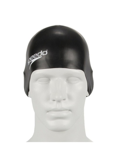 Speedo Plain Moulded Bone Siyah Çocuk Bonesi 8-709900001 Siyah