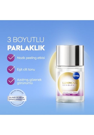 Nıvea Luminous630 Skin Glow Aydınlatıcı Bakım Seti 2 Li
