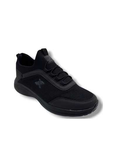 Luttoon 4194-26 Anorak Slip On Anatomik Erkek Sneaker Siyah Füme