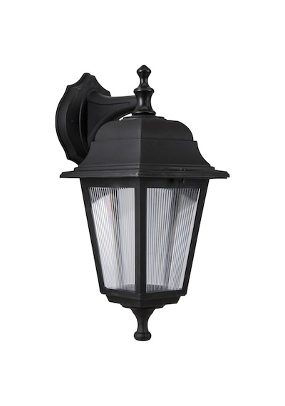 Zerpa Kare Ters Duvar Bahçe Aydınlatma Arm. - Siyah - Ip54 -z6873 Siyah
