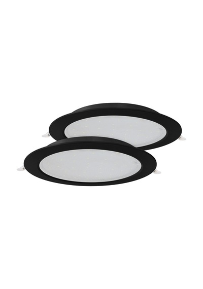 Horoz Aura Prizma 18w Siyah 2700k Led Armatür Çok Renkli
