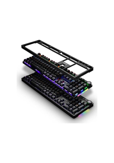Sarepo MJ-97 Rgb Kablolu Mekanik Oyuncu Klavyesi