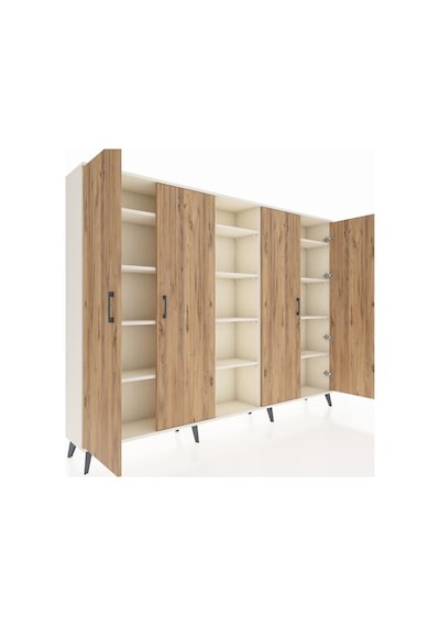 Arges Dolap 12 Raflı 4 Kapaklı 220x30x163 Aytaşı-çam/aytaşı Atlas Çam/aytası - Aytası Arges Dolap 12 Raflı 4 Kapaklı 220x30x163 Aytaşı-çam/aytaşı Atlas Çam/aytası - Aytası