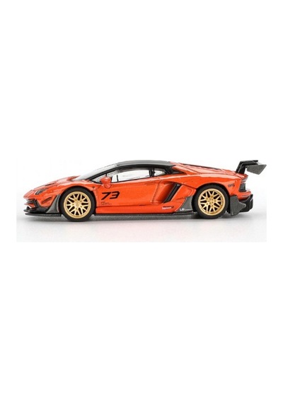 1/64 Lb Works Lamborghini Aventador Limited Edition Orange Mdx 2025 Çok Renkli