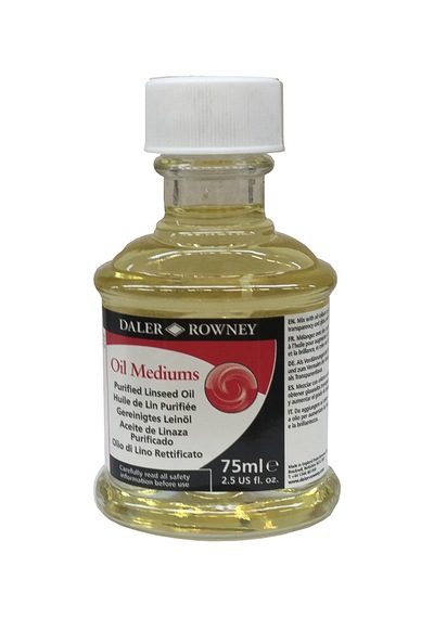 Daler Rowney Purified Linseed Oil 75Ml.