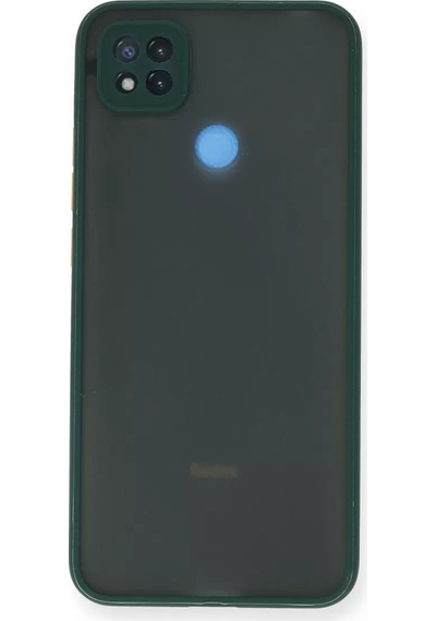 Newface Xiaomi Redmi 9c Kılıf Montreal Silikon Kapak - Yeşil