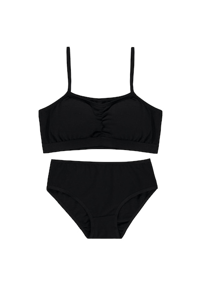 Artı Çorap  -Kare Tekstil Linamis İp Askılı Yarım Atlet Slip Takım  - Standart J8846838226S1