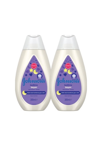 Johnson's Bedtime Losyon 300 Ml X 2 Adet