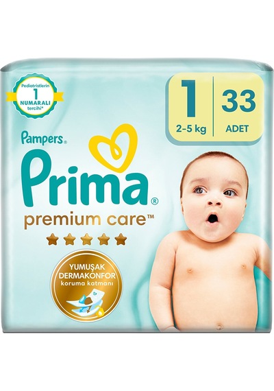 Prima Pc 1 Beden İkiz Paket 33 Adet